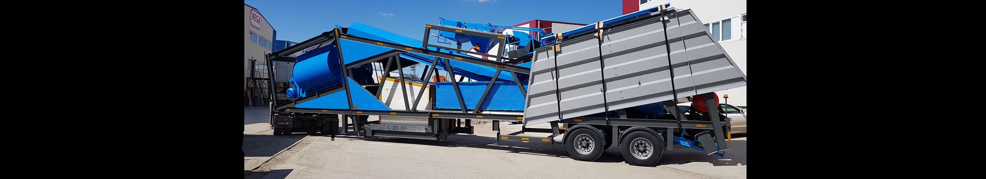 Mobile Concrete Batching Plant