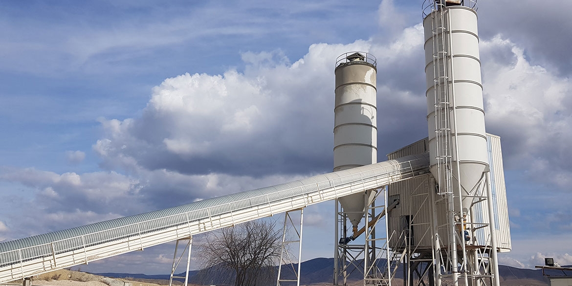 Stationary Concrete Batching Plant 